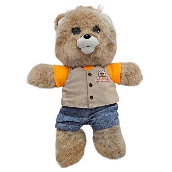 Teddy Ruxpin 2017 Animated Storytelling Bear Bluetooth LCD Eyes Tested Works Toy - Picture 2 of 14